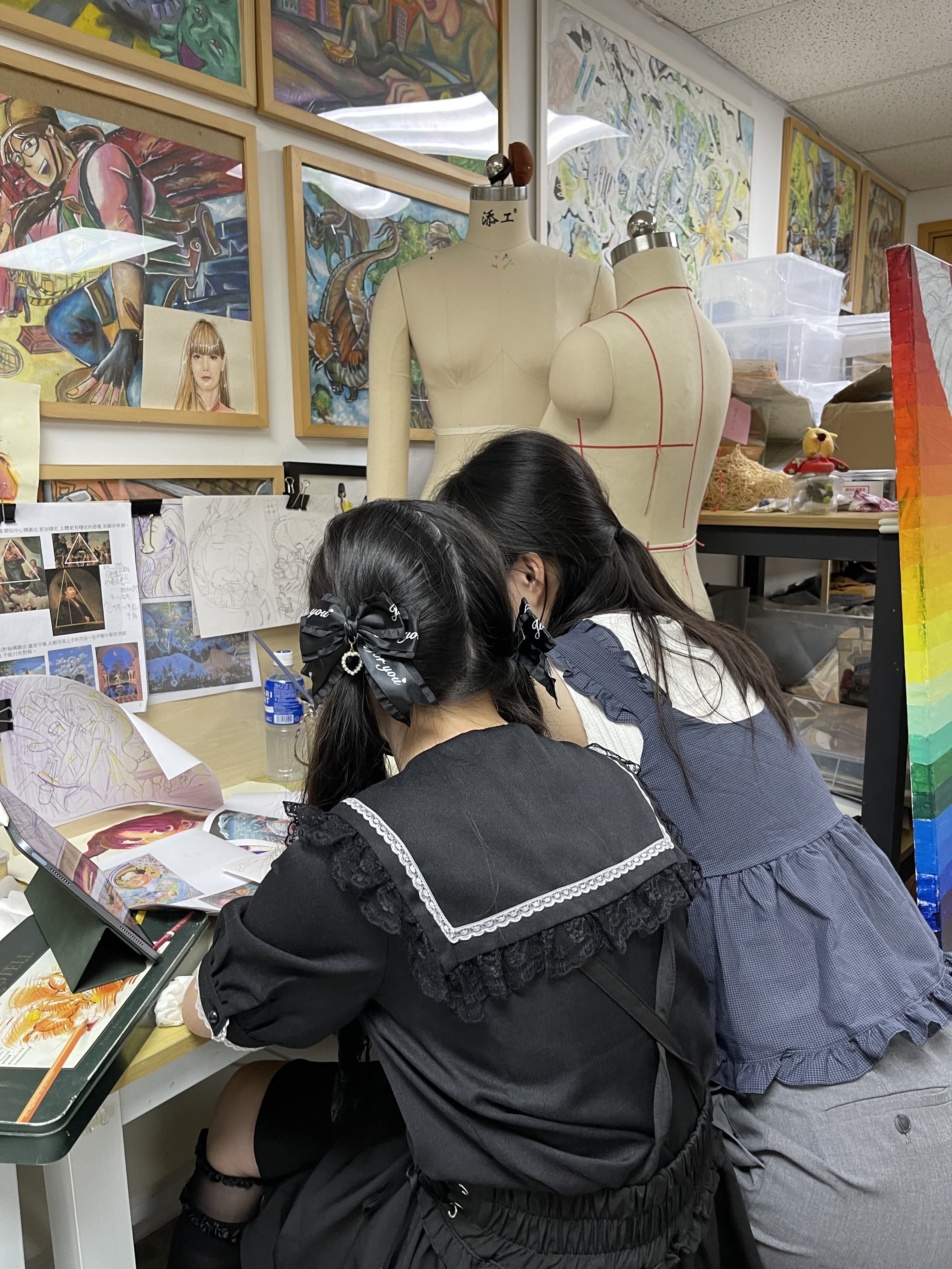 DSE 學生上課繪畫作品